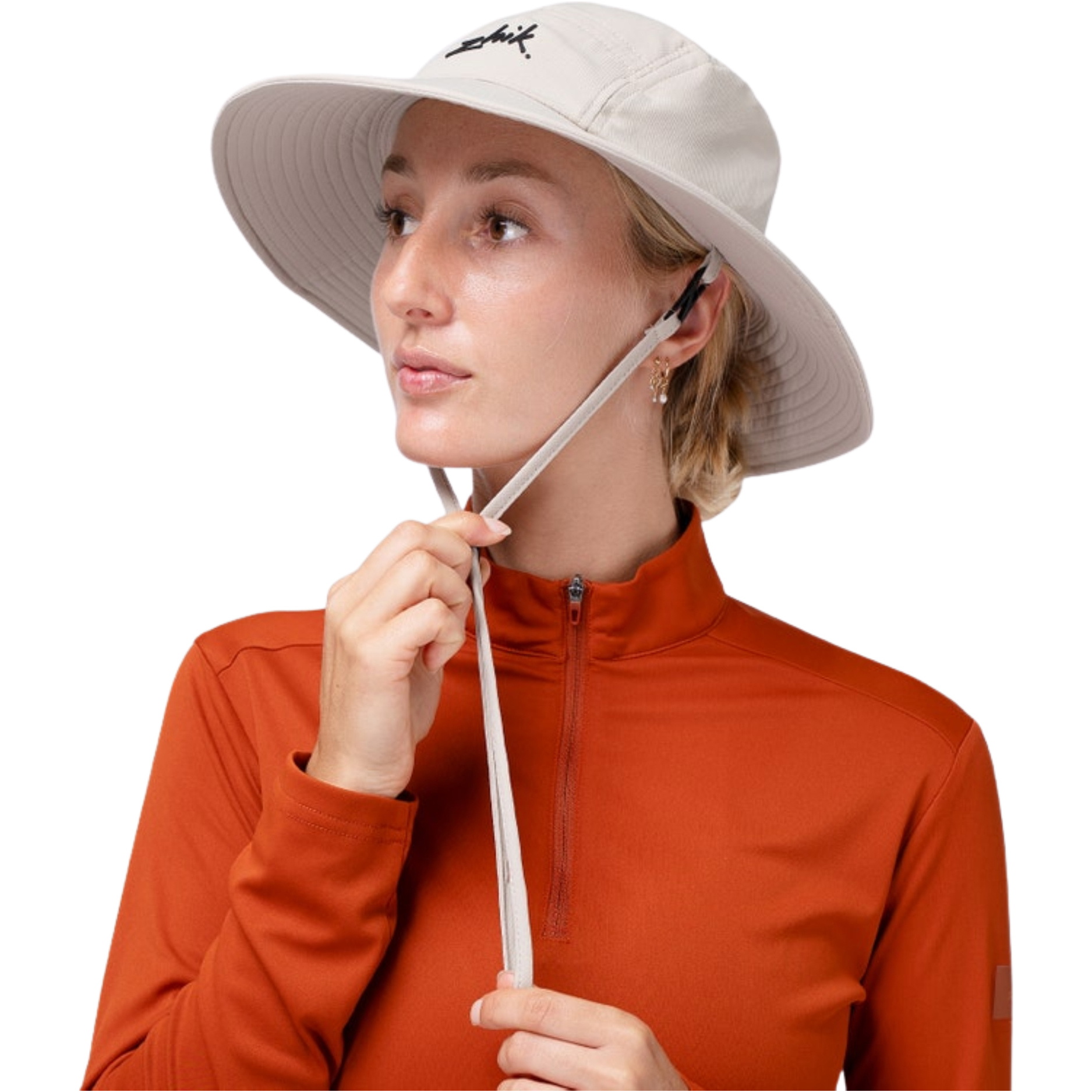 2026 Chapeau à Large Bord « Zhik » HAT-0155-U-STN - Stone